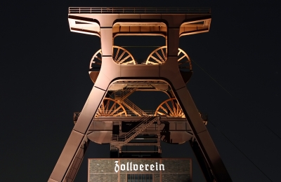 Förderturm  Zeche Zollverein