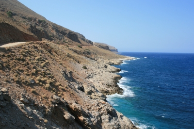 Fahrt zur Bucht von Gramvousa - Kreta 2009
