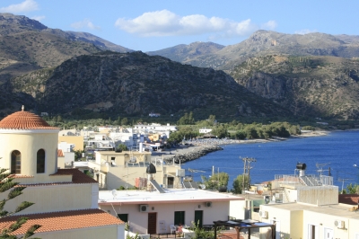Blick 1 auf Paleochora - Kreta 2010