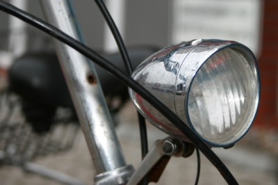 Fahrrad Detail Vorderlicht