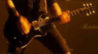 rockin guitar (Licht und Bewegung)