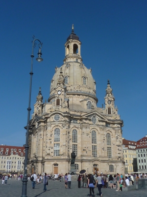 Frauenkirche,in Dresden