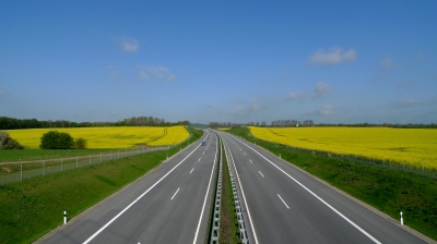Autobahn bei Krumbeck