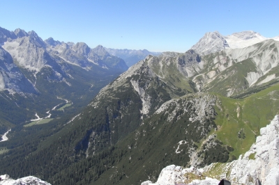 Gaistal und Zugspitze
