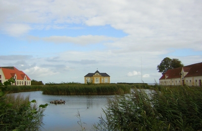 Teepavillon an Valdemars Slot in Troense auf Tåsinge/Dänemark