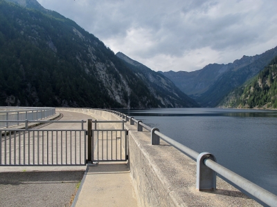 Lago del Sambucco - Staumauer