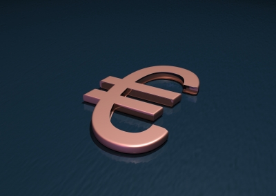 Euro-Zeichen liegend