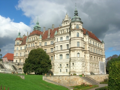 Renaissanceschloss in der Barlachstadt Güstrow / Mecklenburg