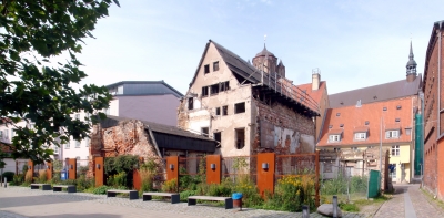 Baulücke(Ruine) in der Langenstraße (HST)