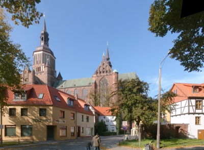 Marienkirche im Oktober