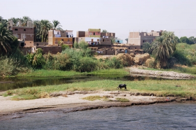Behausungen am Nil