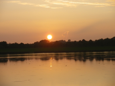 Abendstimmung am Alfsee