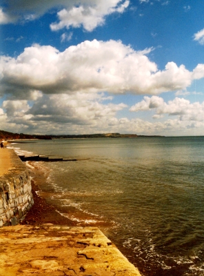 England, Küste bei Brighton, Sommer 1998