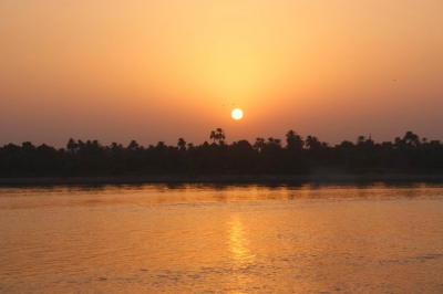 Sonnenuntergang auf dem Nil 3