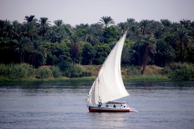 Ruhiges gleiten auf dem Nil