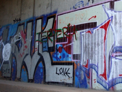Graffitti Unterführung