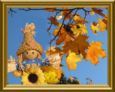 Herbstbild (Fotocollage)
