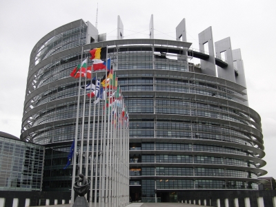 Strasbourg - Gebäude des Europäischen Parlaments