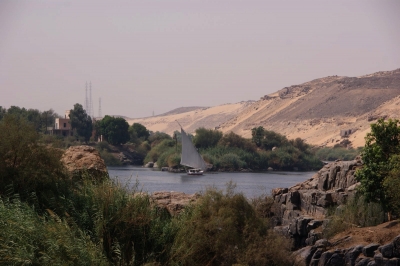 Naturschutzgebiet auf dem Nil bei Assuan 1