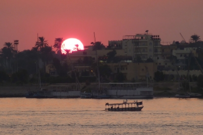Abendsonne am Nil