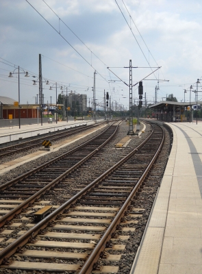Dresden Hbf - Bahnsteig