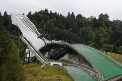 Sprungschanze in Partenkirchen