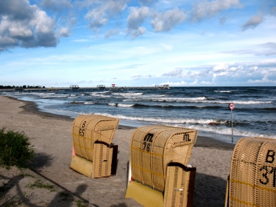 Kellenhusen Blick auf die Seebrücke