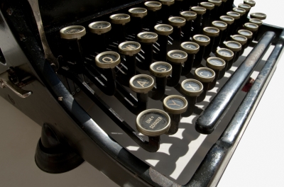 Uralte Schreibmaschine