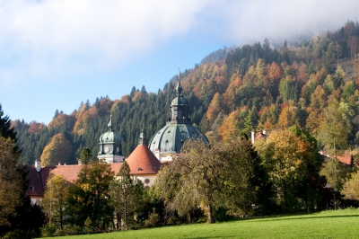 Herbststimmung um das Kloster Ettal