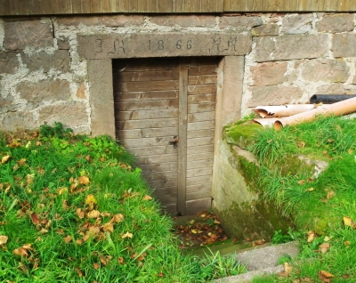 Der alte Kellereingang
