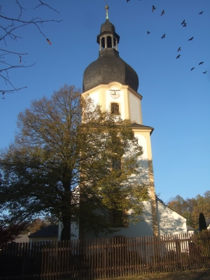 Kirche von Jößnitz (bei Plauen Vogtl.)