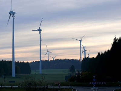 Windpark bei Hohenroth