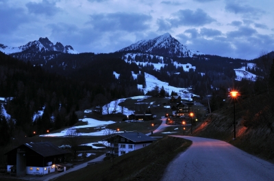 Blick auf die Tschengla in Bürserberg