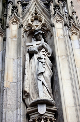 Xanten, Heiligenfiguren am Dom #3
