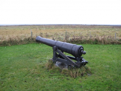 Kanone in Ottenby, Öland/Schweden