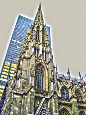 St. Patrick's Cathedral in New York - HDR