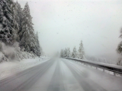 Winter auf der Straße