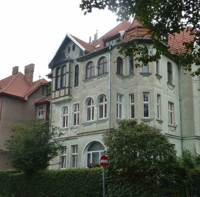 Ein altes Haus in Sopot