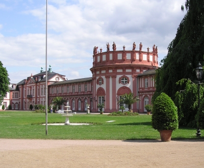 Das Biebricher Schloss in Wiesbaden.