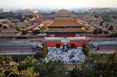 Peking - Blick auf den Kaiserpalast