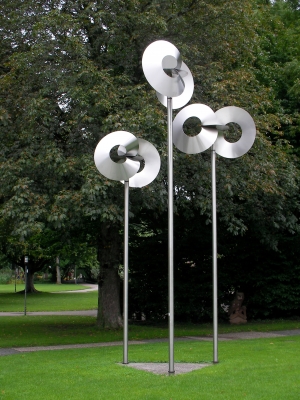 moderne Kunst im Stadtgarten