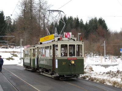 100 jährige Strassenbahn