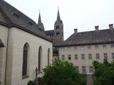 Kloster Corvey: Innenhof