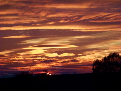 Es wird Nacht im Westerwald