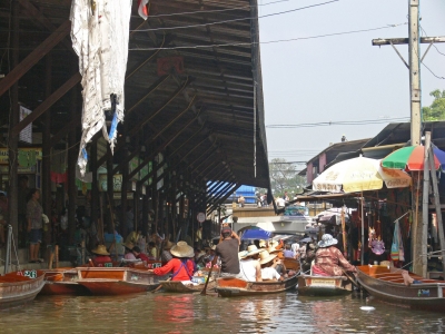 "Floating Market", Damnoen Saduak, Thailand