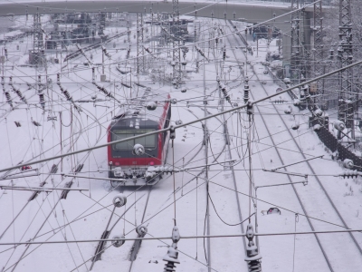 Winter-Bahnhof