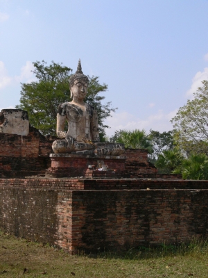 Wat Mae Chon , Sukhothai, Thailand