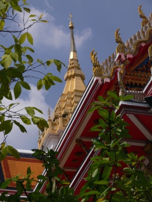 Wat Samphanthawongsaram Worawihanra Bangkok, Thailand