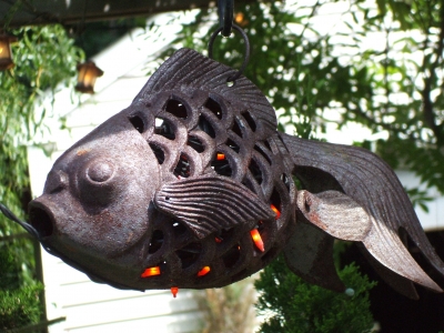 Glühender Fisch