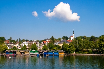 Blick auf Starnberg